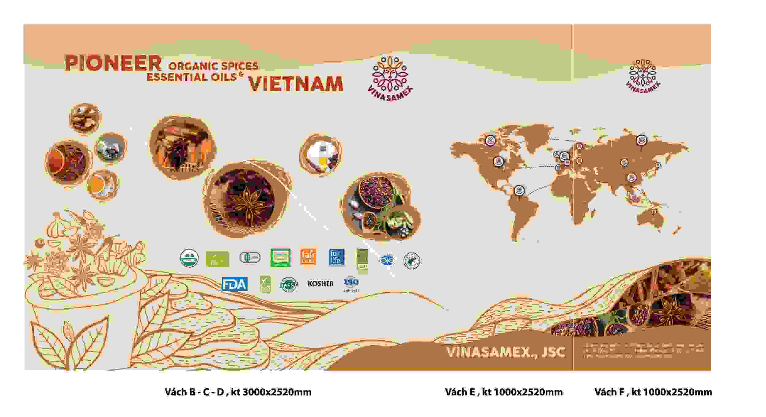 Cty CP SX và XK Quế Hồi Việt Nam - Vinasamex